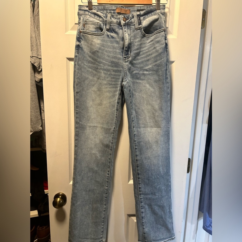 Judy Blue Classic Denim Straight Leg Jeans